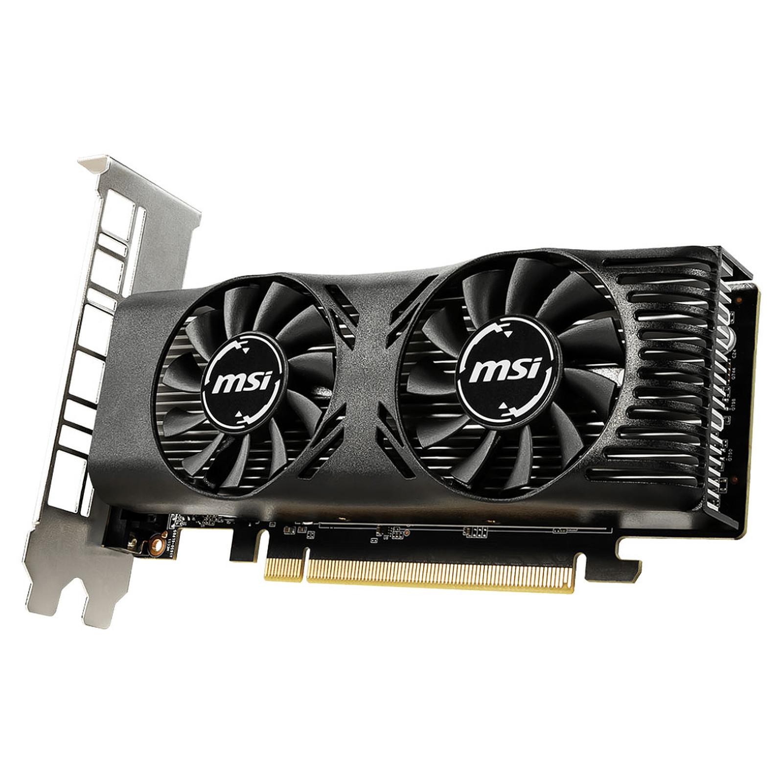 Carte graphique MSI GeForce GTX 1650 4GT LP OC PCIe 3.0, informatique reunion, informatique ile de la Runion 974